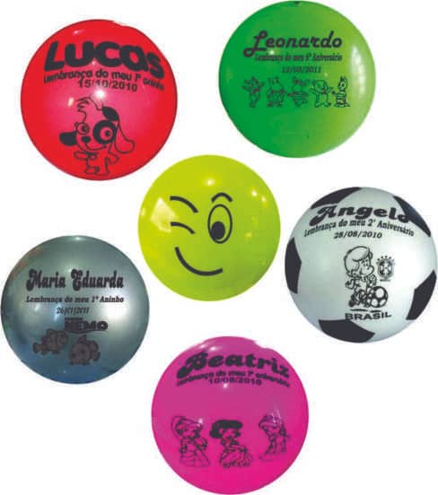 Bola personalizada com foto