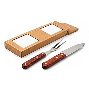 Kit Garfo e Faca para Churrasco